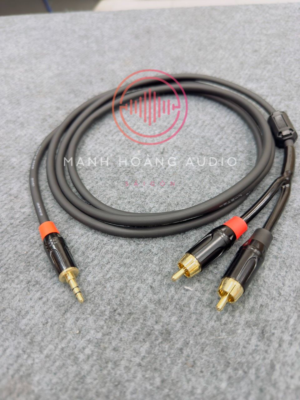 Dây 3.5 ra 2 AV bãi Nhật - Mạnh Hoàng Audio