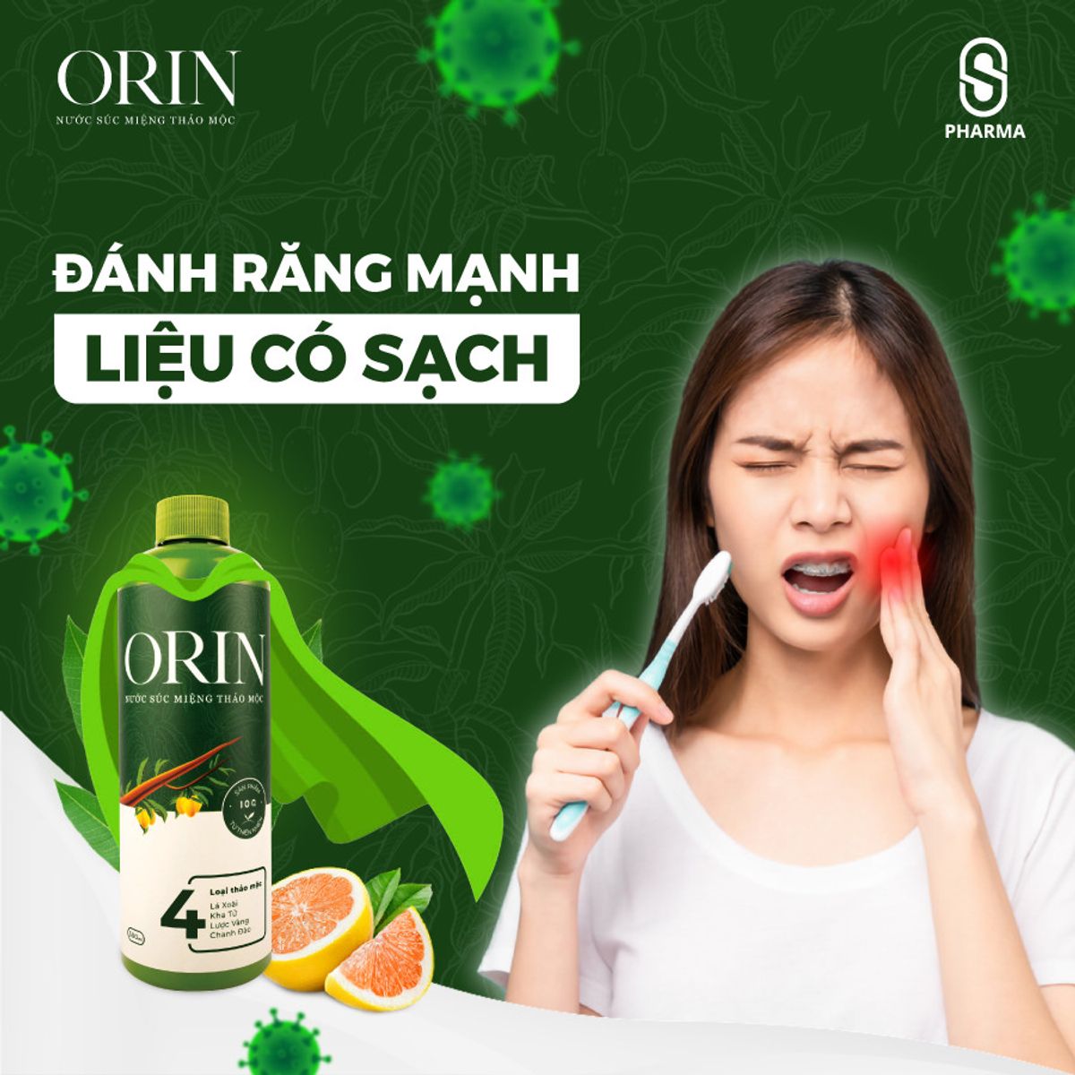 Nước Súc Miệng 100ml - Orin