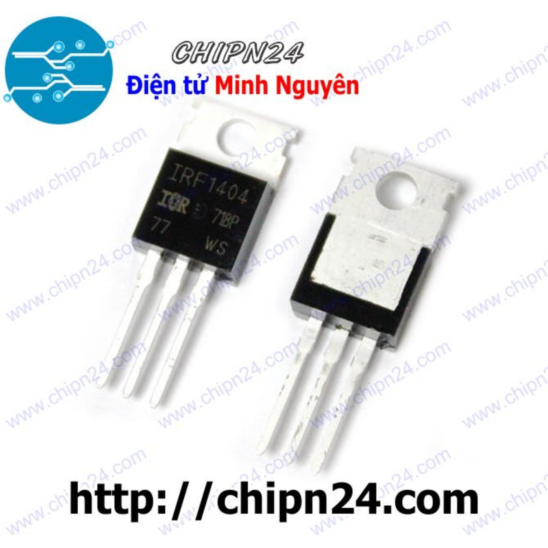 [1 con] (KT1) Mosfet IRF1404 TO-220 Hàng Tốt 162A 40V Kênh N (IRF1404PB F1404 1404)