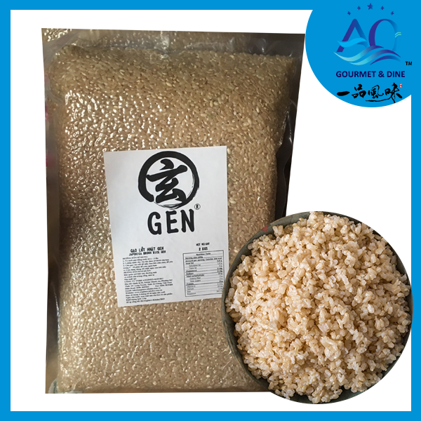 Gạo Lứt Nhật Gen Brown Rice 2kg