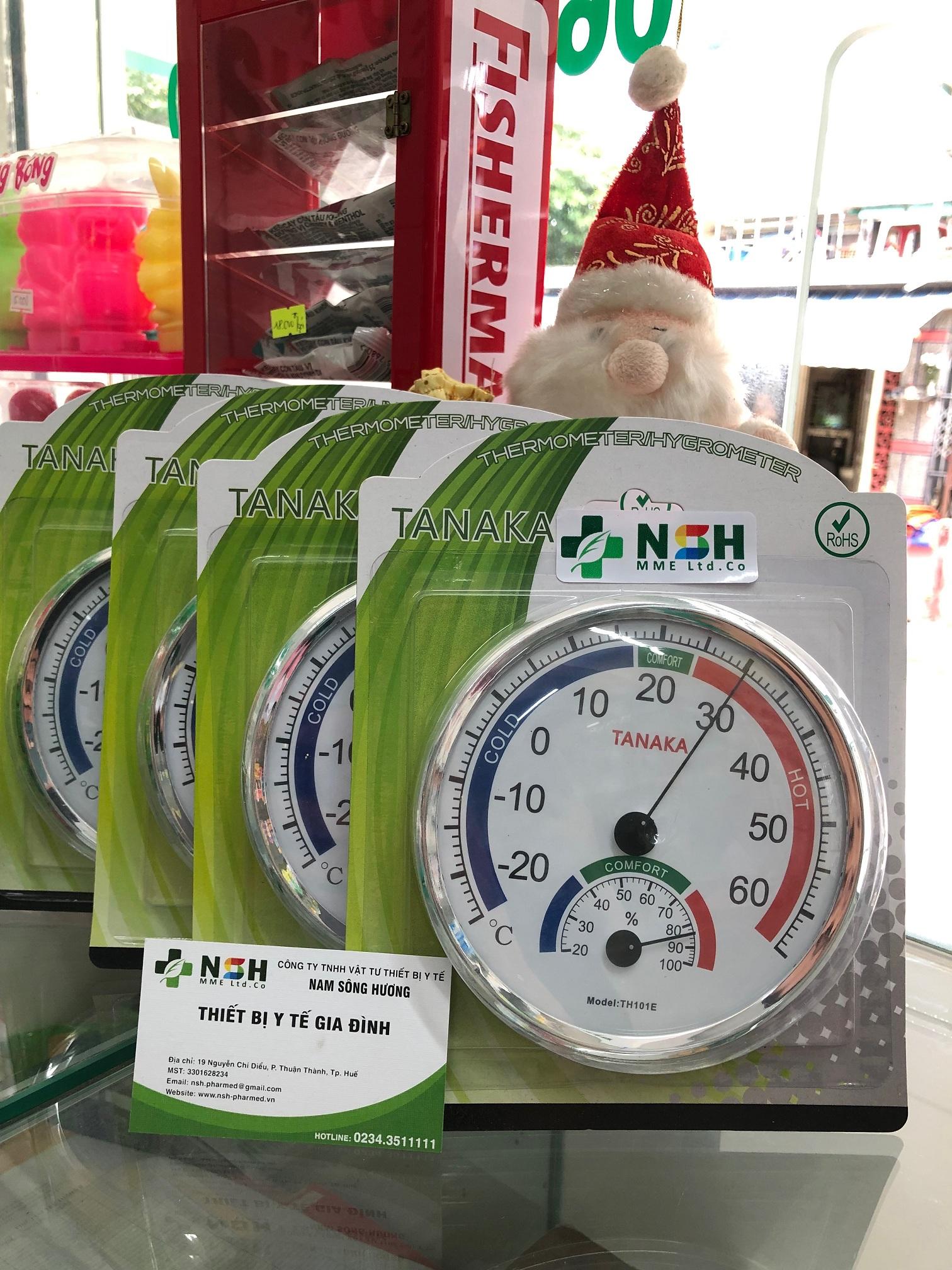 [ĐẠI LÝ] Nhiệt ẩm kế cơ học TANAKA TH101E Loại LỚN