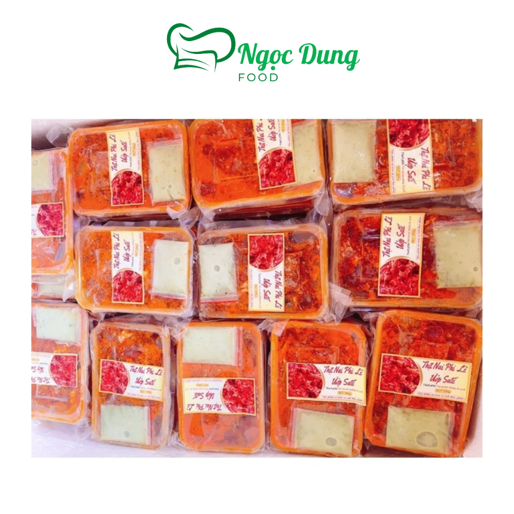 Nai  ướp sate hộp 500gr (giao hoả tốc tphcm)