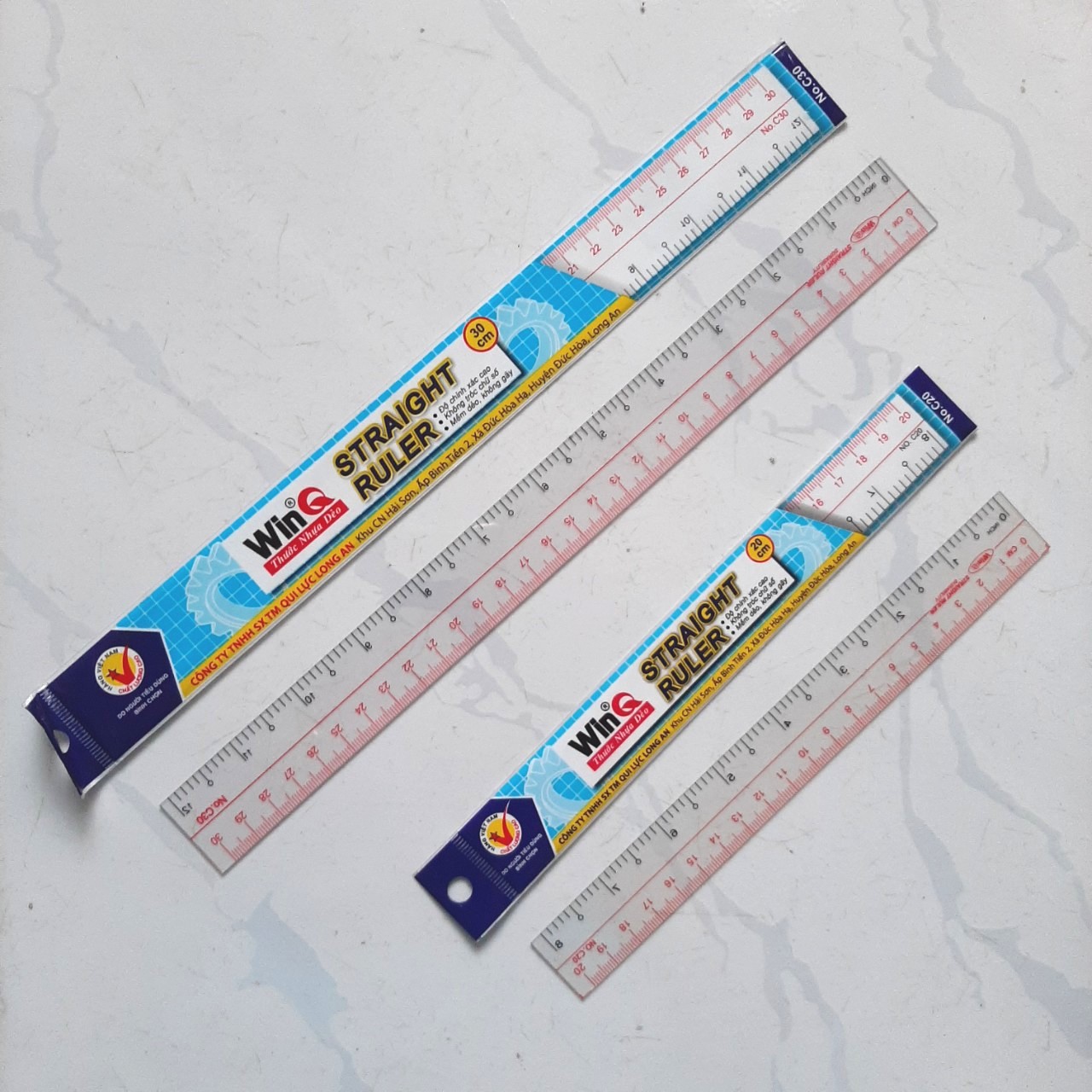 01 cây thước dẻo WinQ 15cm / 20cm