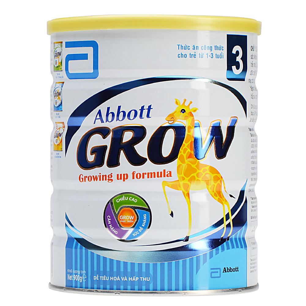 Sữa bột Abbott Grow 3 900g