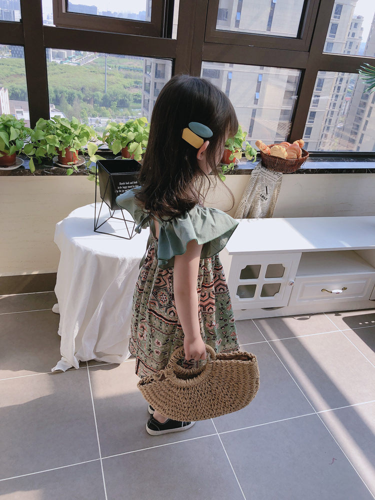 MẪU ĐẦM SUÔNG CHẤM BI HÀNG XUẤT CHO BÉ