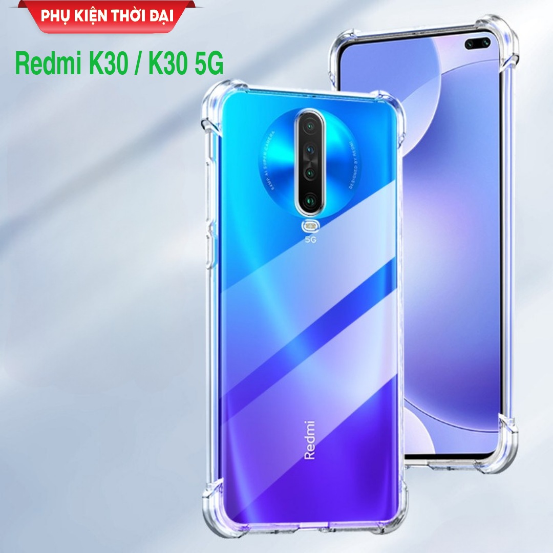 Ốp lưng Redmi K30 / K30 5G / K30 Pro / K40 / K40 Gaming / K50 / K50 Gaming / K60 / K60 Pro silicon trong suốt cao cấp ôm khít máy bảo vệ camera