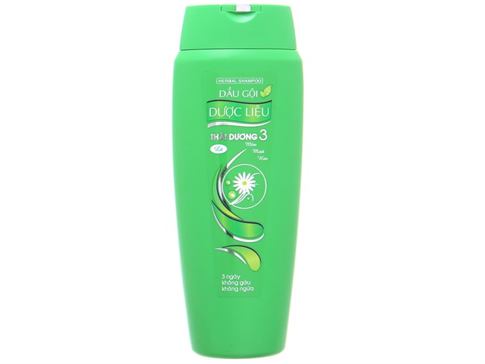 [HCM]Dầu Gội Thái Dương 3 Màu Xanh Hương Lá 200ml