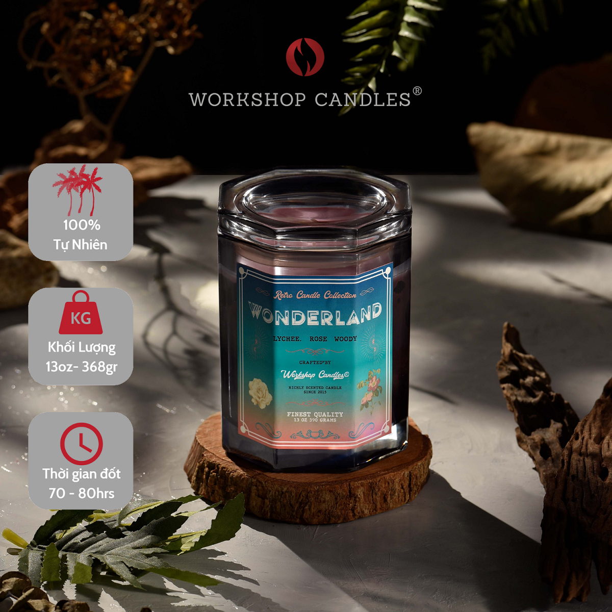 Bộ sưu tập Nến thơm limited 13oz Workshop Candles