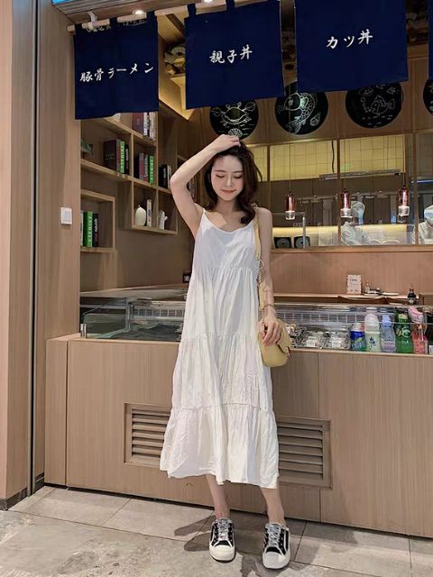VÁY BABYDOLL 2 DÂY ĐŨI CỰC MÁT