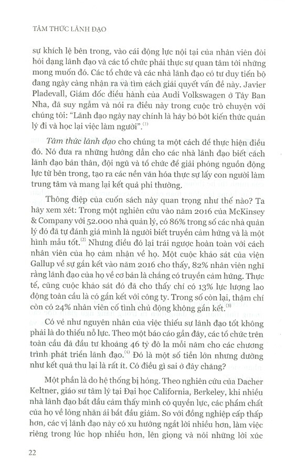 Tâm Thức Lãnh Đạo