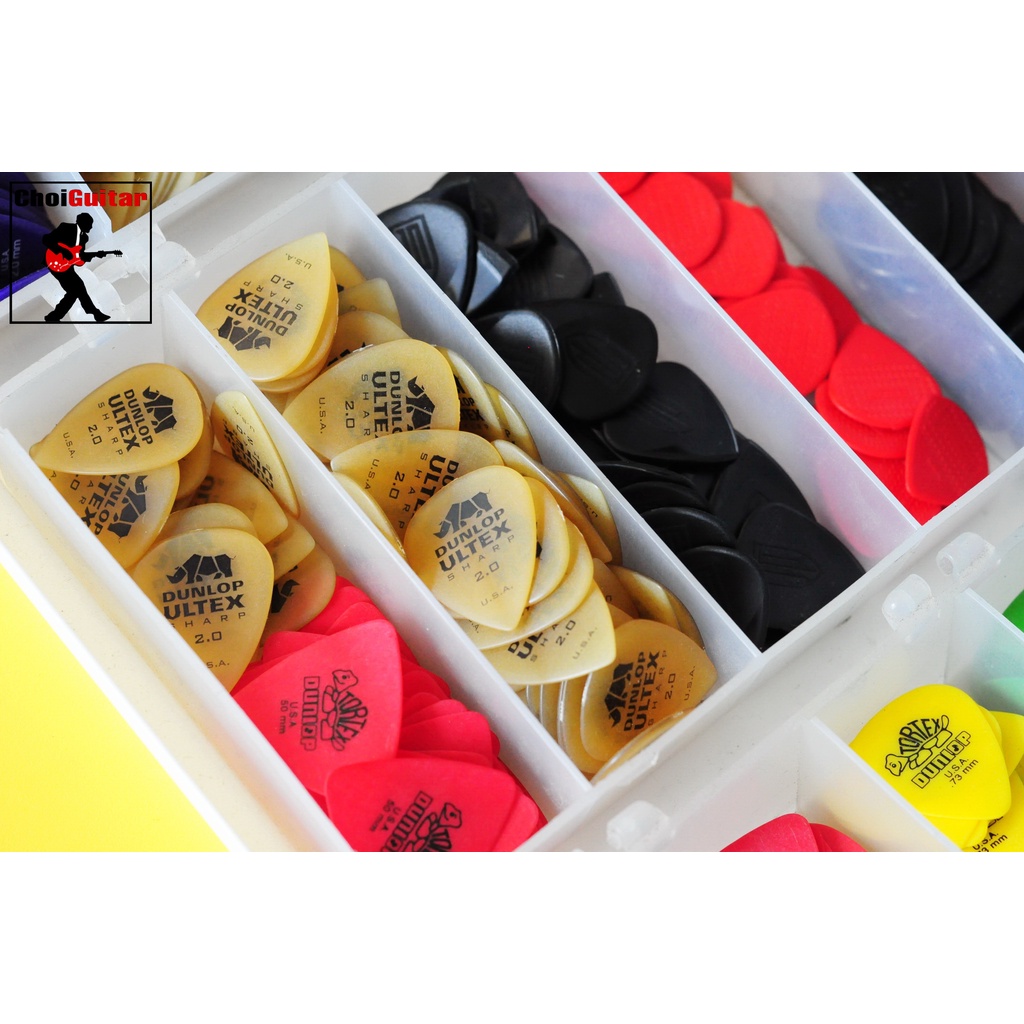 USA Dunlop 6 TORTEX 1.0mm - Phím đàn Guitar (móng gảy)