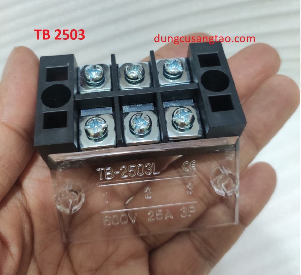 Cầu đấu nối điện TB - domino