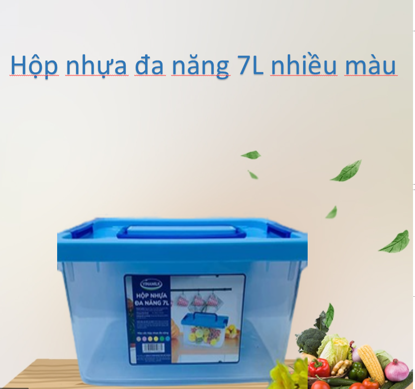 [HCM]Hộp nhựa đa năng 7lit.