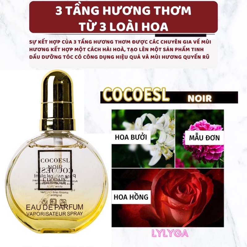 Tinh dầu dưỡng tóc COCOESL Noir 80ml