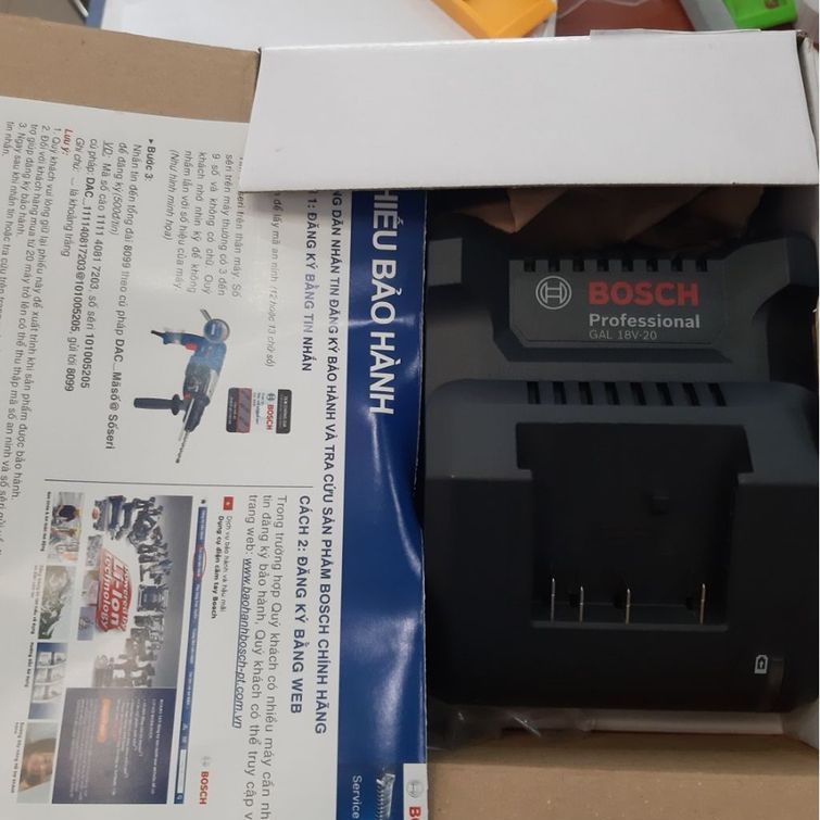 Sạc Nhanh Bosch GAL 18V-20 (14.4V,18V)