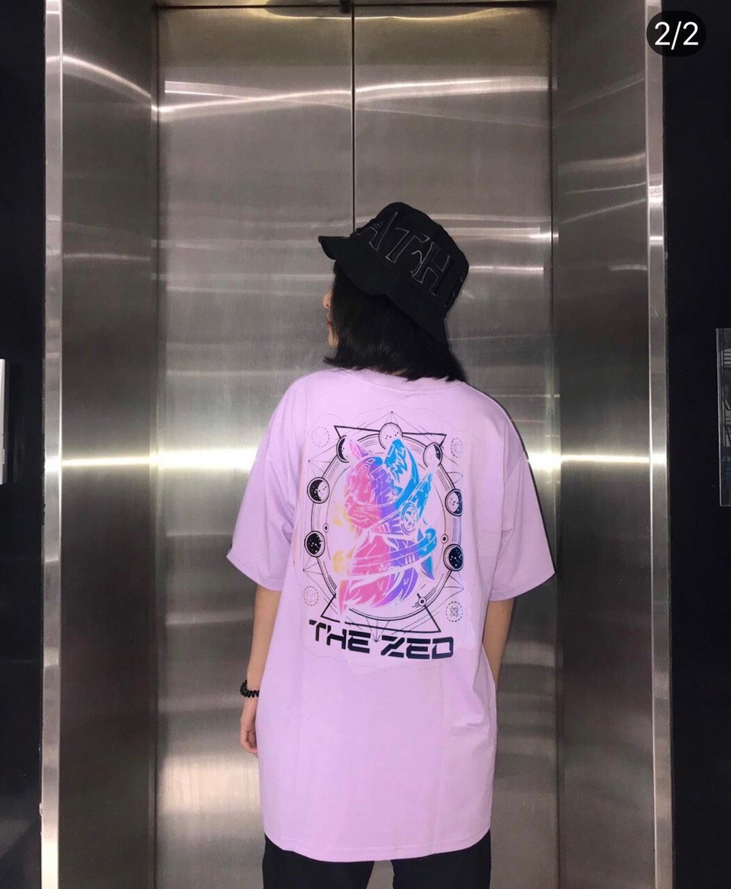 ÁO THUN THE ZED XỊN UNISEX PINK.SHOP