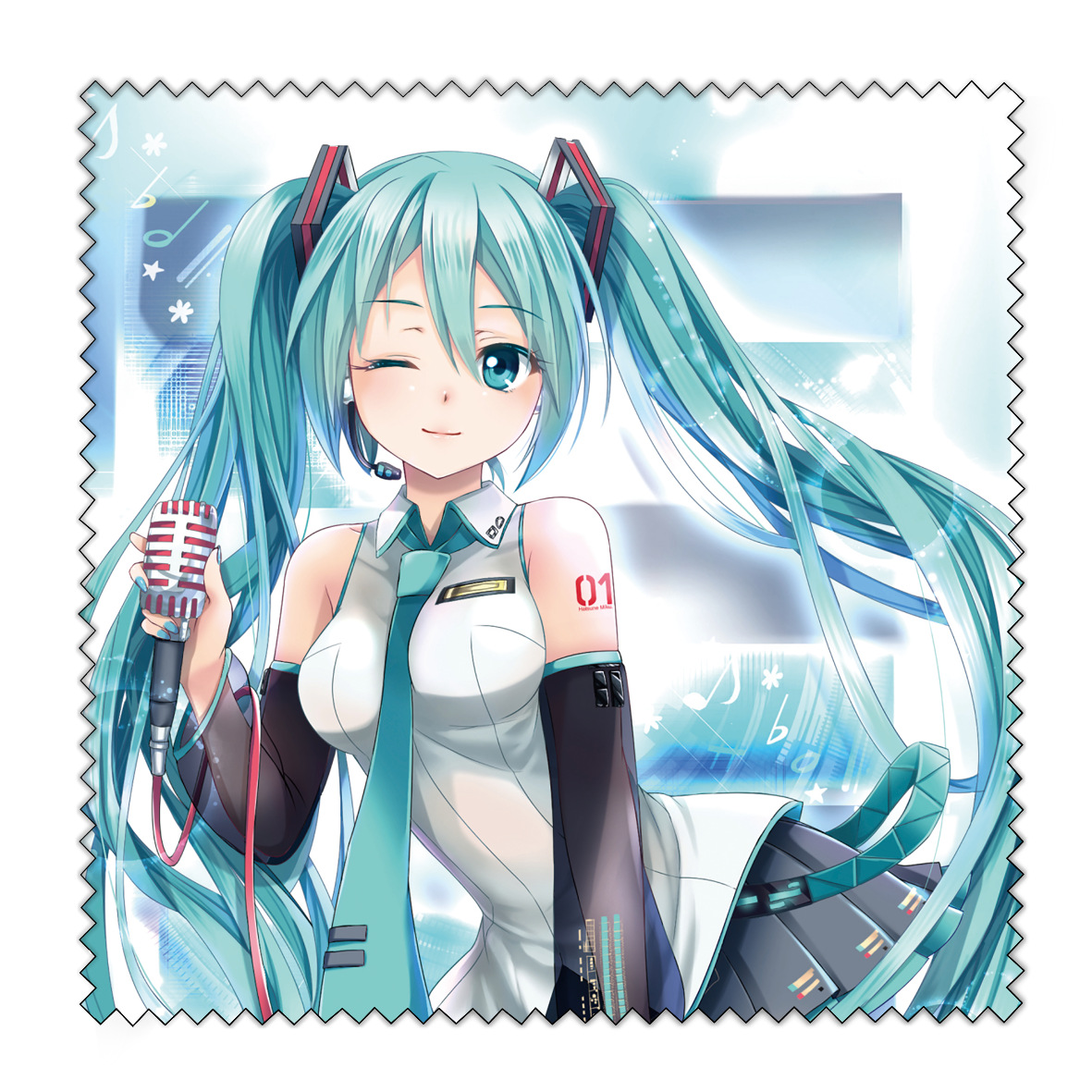 Khăn lau kính Anime Hatsune Miku