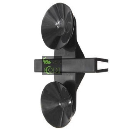 Mút kính giữ tấm ngăn bể (1 cái - màu đen)