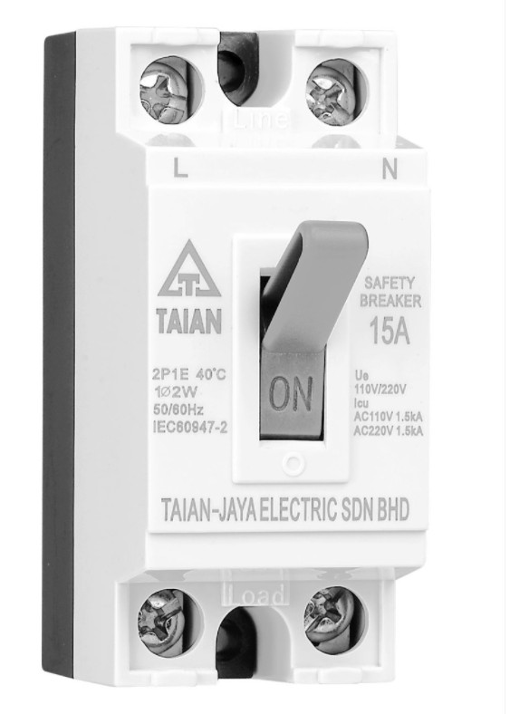 CB cóc Taian-Jaya (TJSB2015) 2P 15A Dòng cắt 1.5
