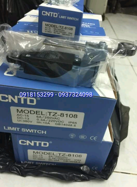 Công tắc hành trình tz-8108 cntd 6A-250vac