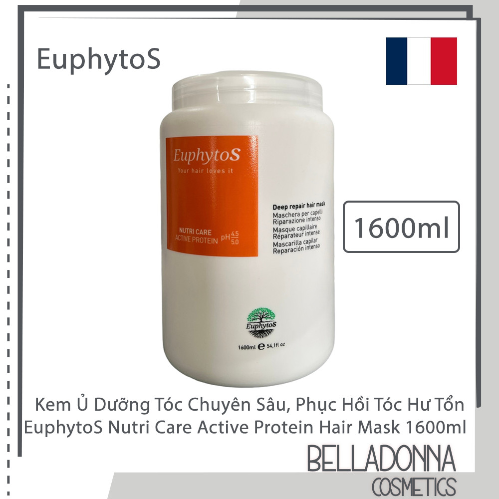 Kem hấp tái tạo tóc hư tổn Fanola Nutri Care 1500ml