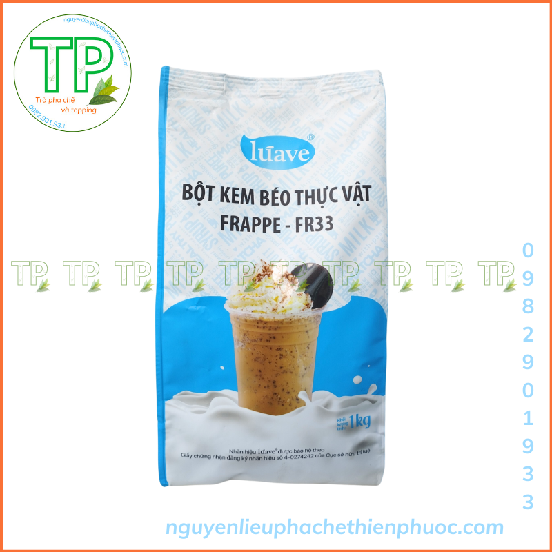 Bột Sữa chua Luave gói lẻ 100g (bột Ya-ua, bột Yogurt)