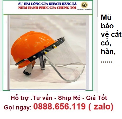 MŨ BẢO HỘ CẮT CỎ, MÀI, HÀN