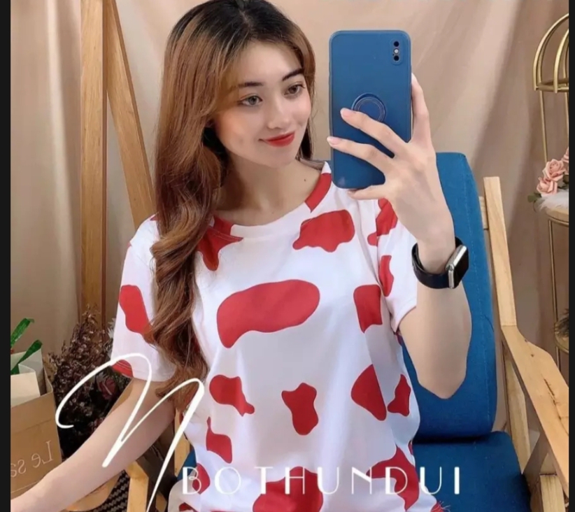 [HCM]Áo Thun Nam Nữ Form Rộng In Hình BÒ SỮA Siêu Hot độc đẹp Vải Dày Mịn Thiết Kế Thời Trang Đường May Sắc Sảo