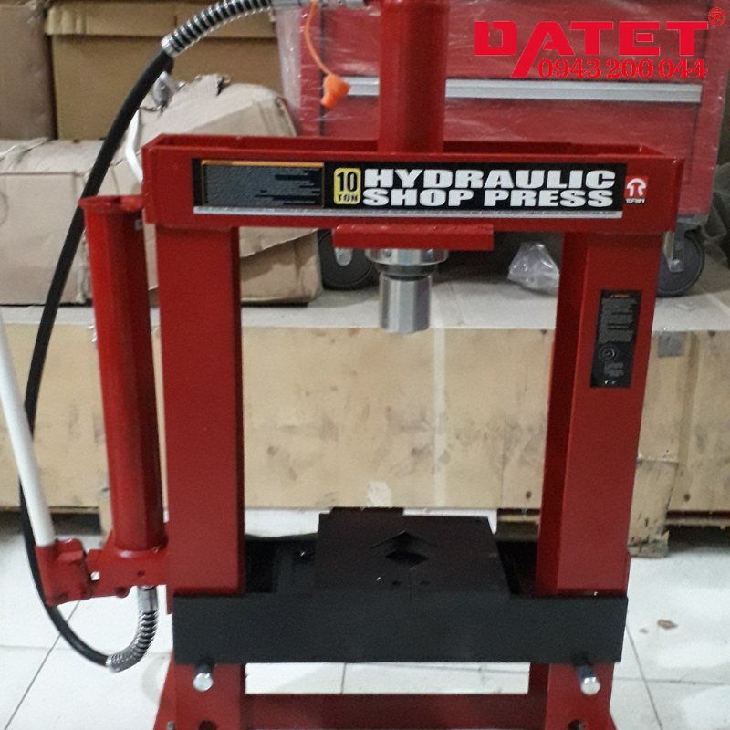 Máy ép thủy lực 10 tấn TY10003 (Có đồng hồ)