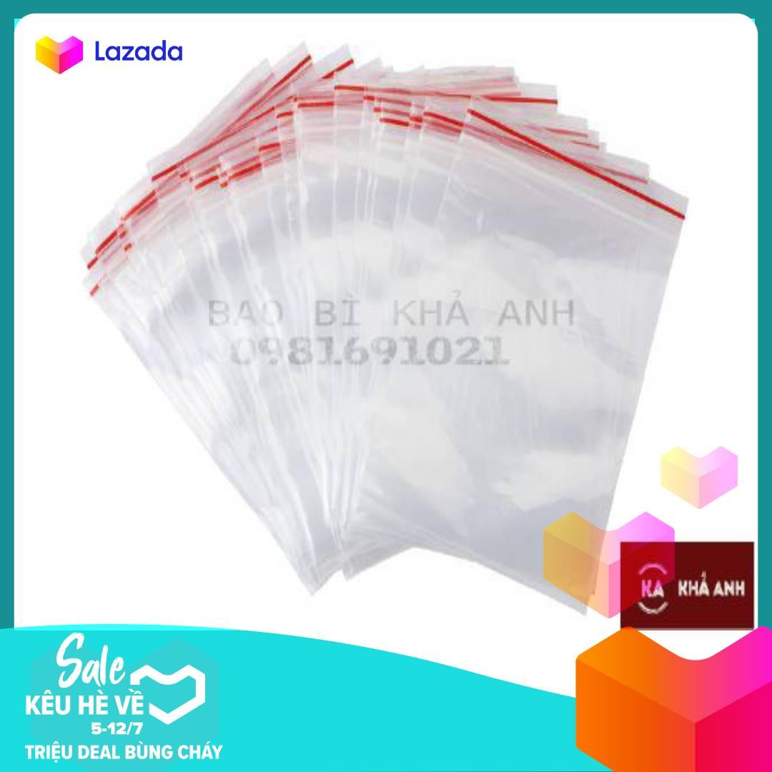[HCM]1KG TÚI ZIP SỌC ĐỎ KHÁCH TỰ CHỌN SIZE - Nhiều size