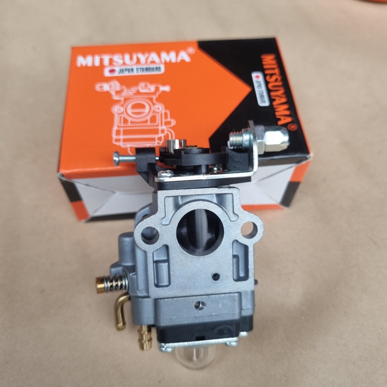 Chế hòa khí - bình xăng con máy cắt cỏ 2 thì MITSUYAMA 260, 330,430