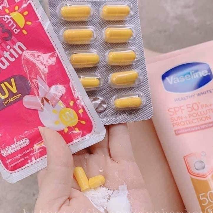 Vỉ Kích Trắng ALPHA ARBUTIN UV Thái Lan