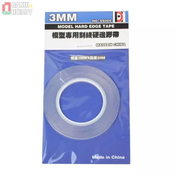 Genuine transparent color etching hard tape
