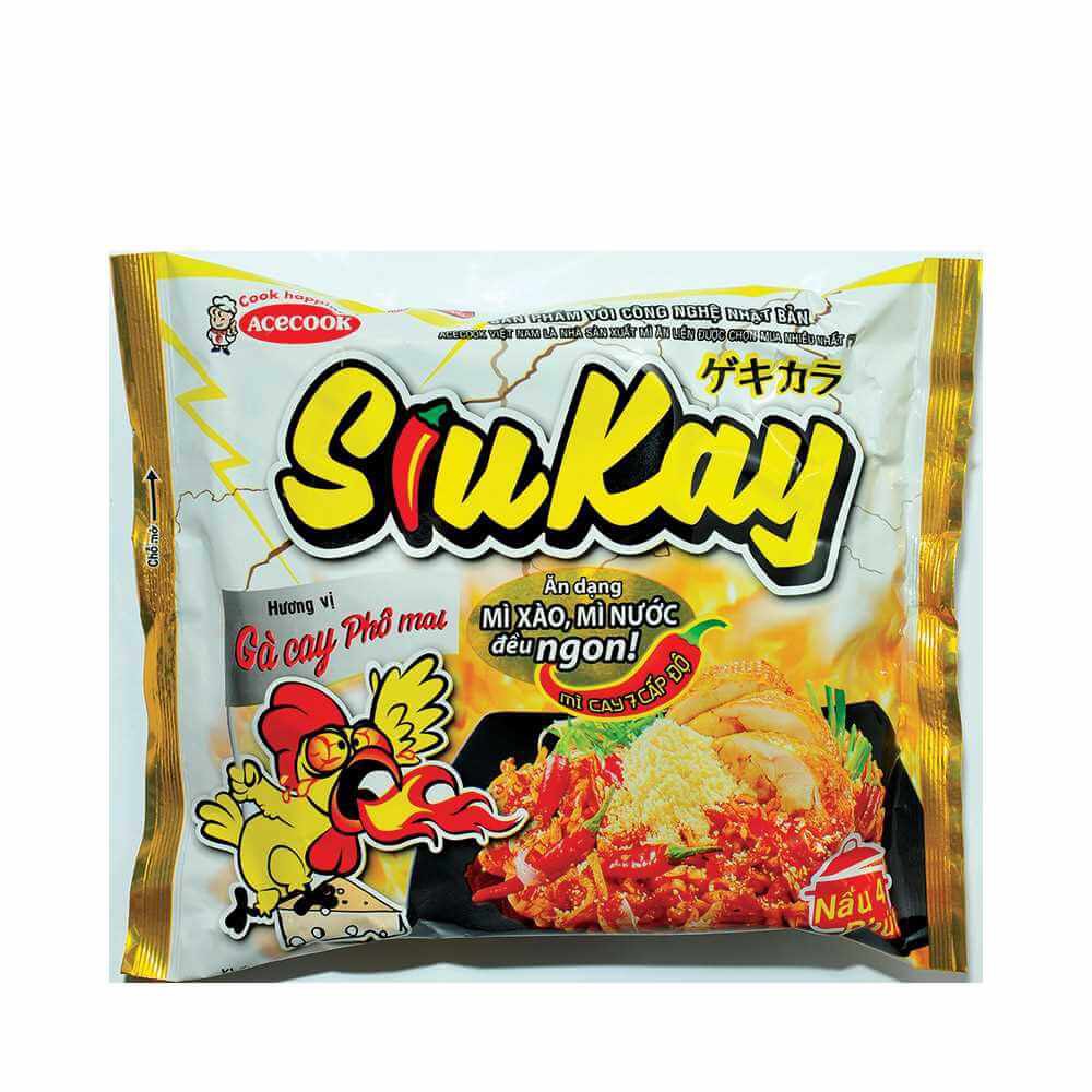 Mì siukay gói 128g