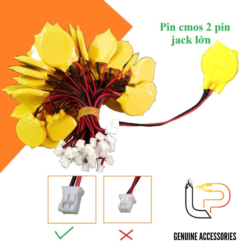 PIN CMOS CÓ DÂY CHO MÁY TÍNH,LAPTOP