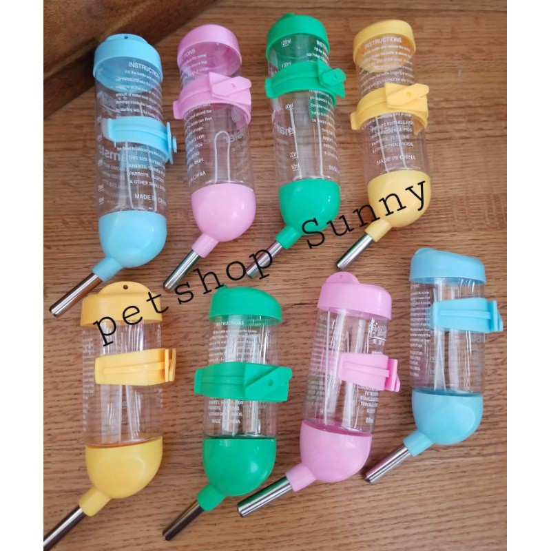 Bình Nước Bi 80Ml 125Ml Cho Thú Cưng