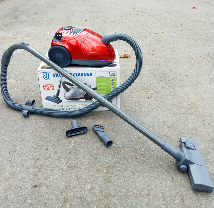 Bảo Hành 12Tháng Máy hút bụi Jinker JK 2004 2000W mầu Đỏ