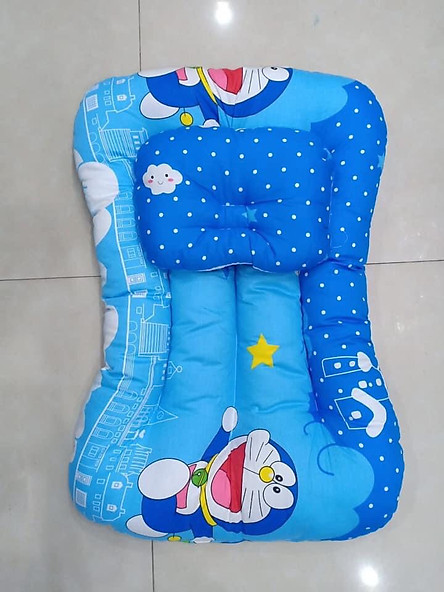 [HCM]Bộ nệm gối cho bé sơ sinh dày 10cm ( nằm siêu mát)