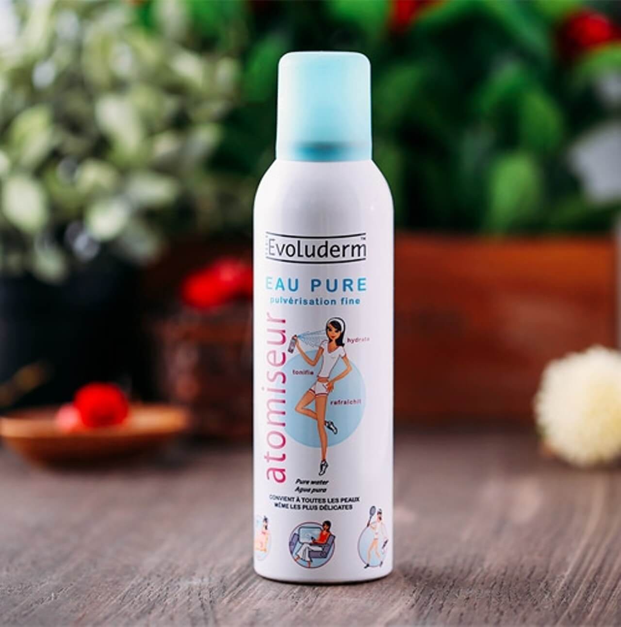 Xịt khoáng cấp ẩm làm dịu da Evoluderm 150ml / 400ml