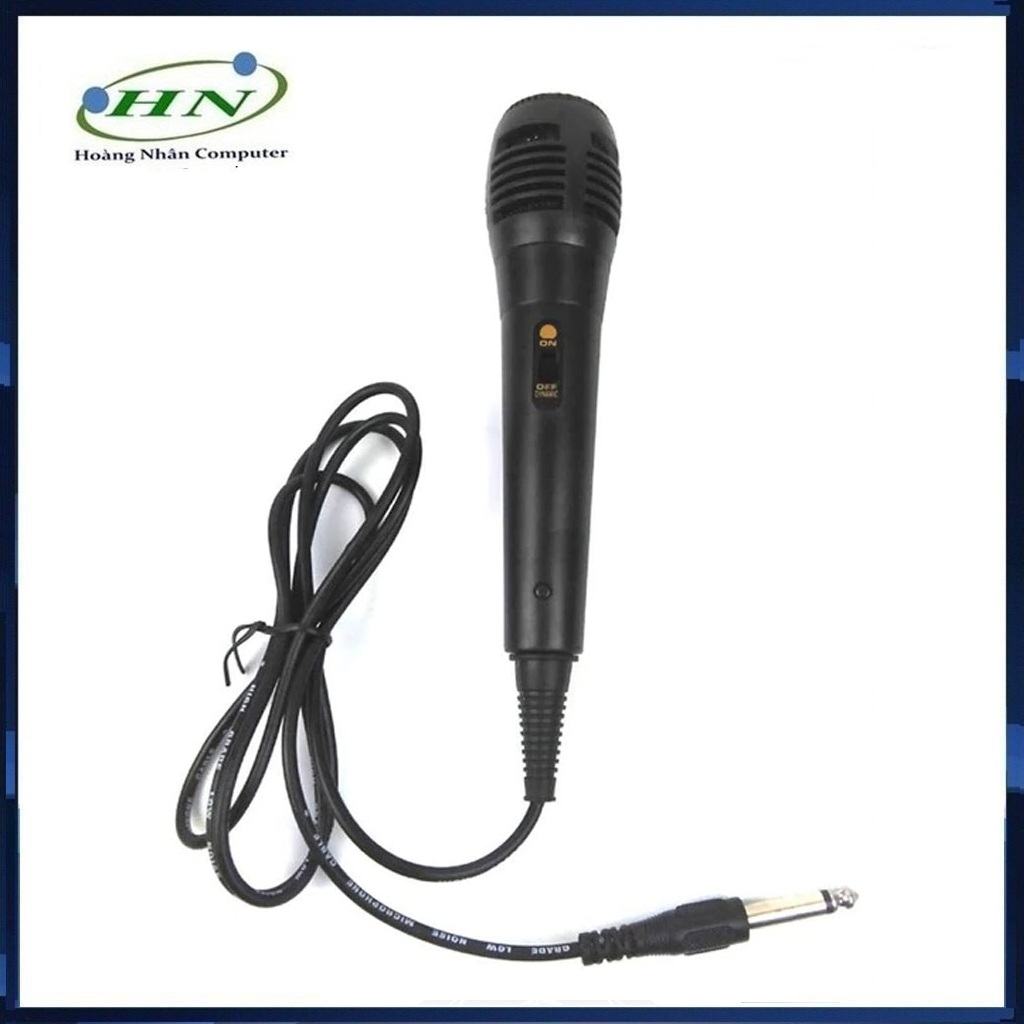 Micro có dây jack 6.5 ly dành cho loa bluetooth có kèm chức năng hát karaoke P88P89