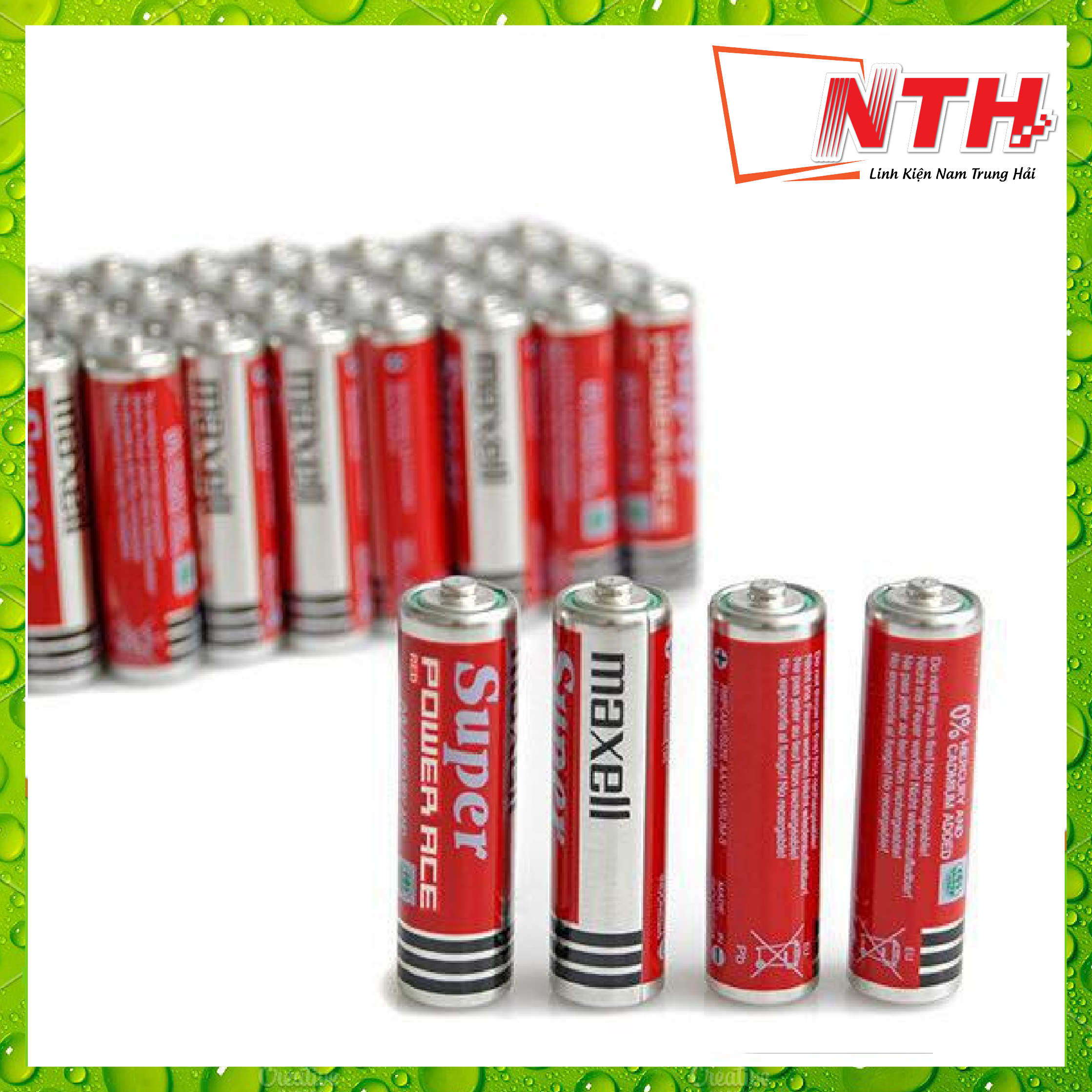 1 Cặp Pin Tiểu AAA/AA Maxell Loại 1 (Pin Tiểu Nhỏ)