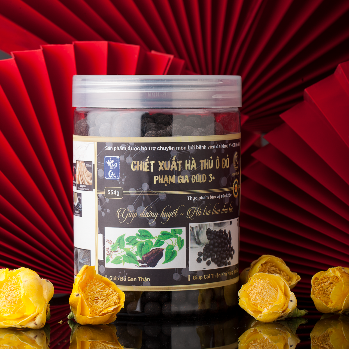 Hà Thủ Ô Đỏ Phạm Gia Gold 3+