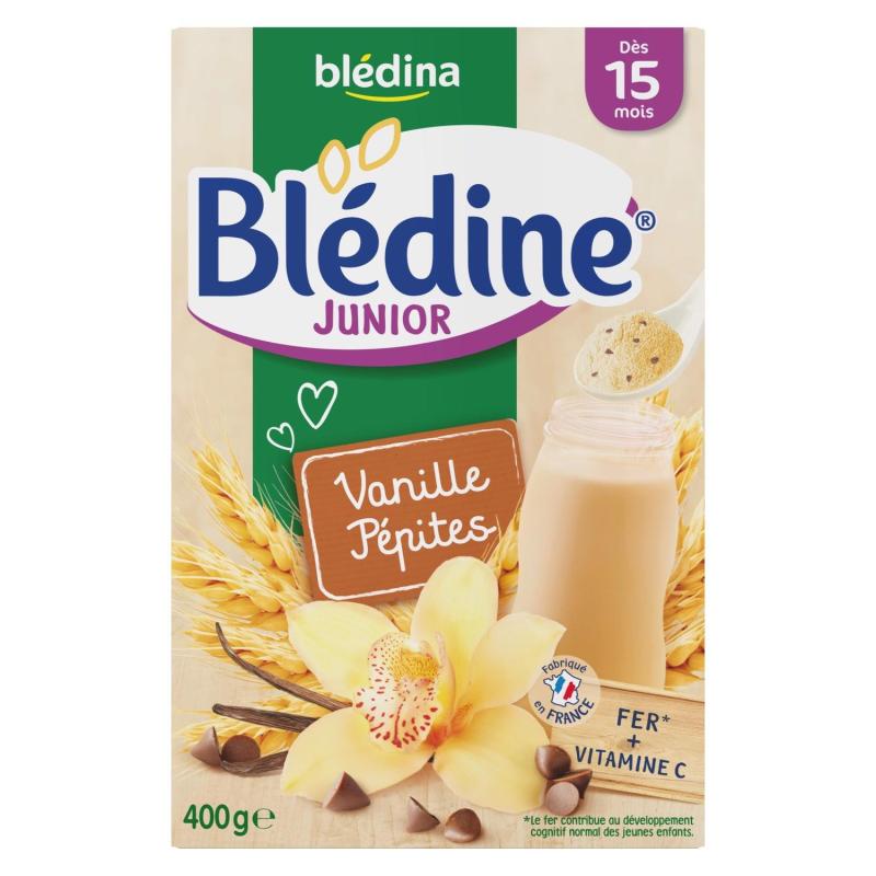 Bột pha sữa  Bledina vị vani 400g - 15m+