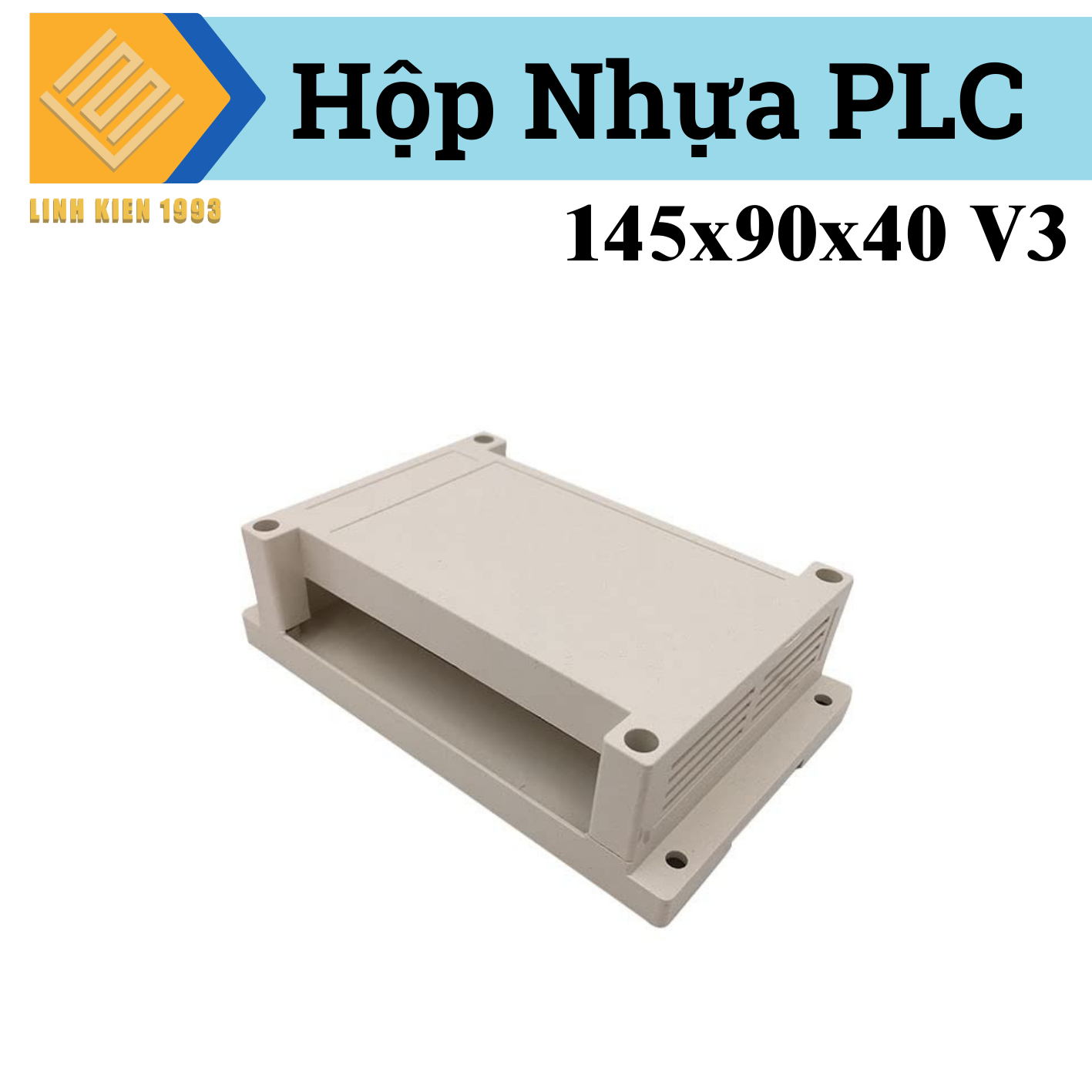Hộp Nhựa PLC 145x90x40 V3