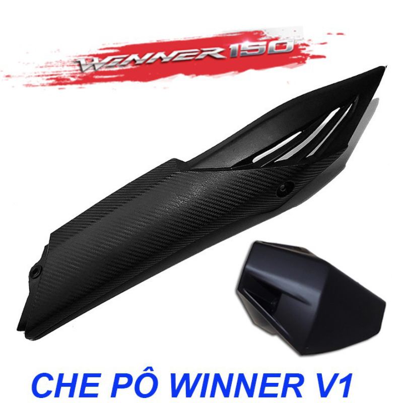 Ốp pô winner v1 + chụp đít pô