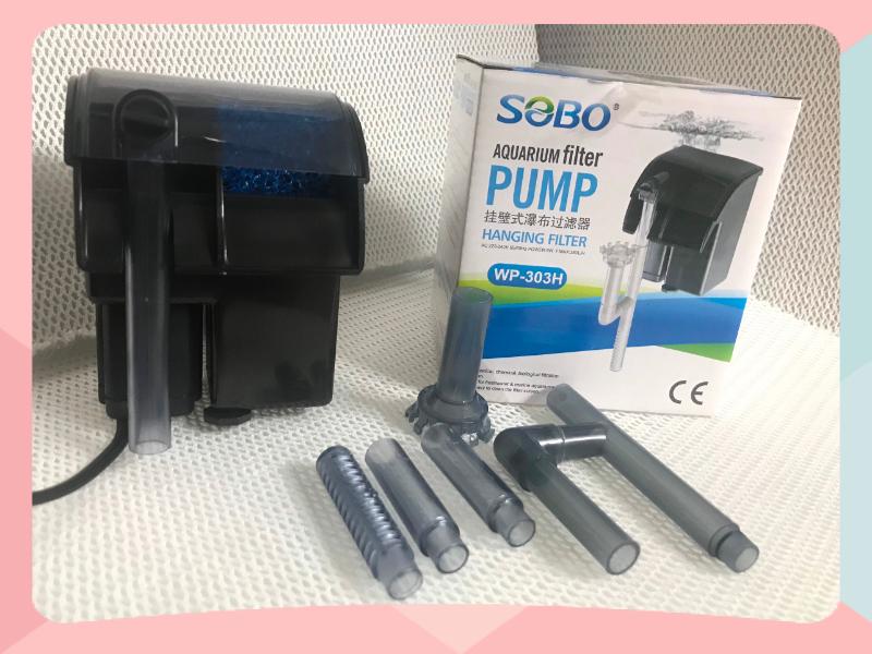 [Hoàn Tiền 10%][HCM]Máy lọc thác treo SOBO WP 303H dành cho hồ cá cảnh