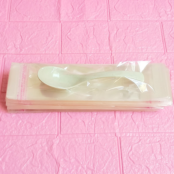 500g Túi Opp dán mép 6x20cm (+ 4cm) - Túi ni lông băng keo dán miệng - Bao nilon dán miệng