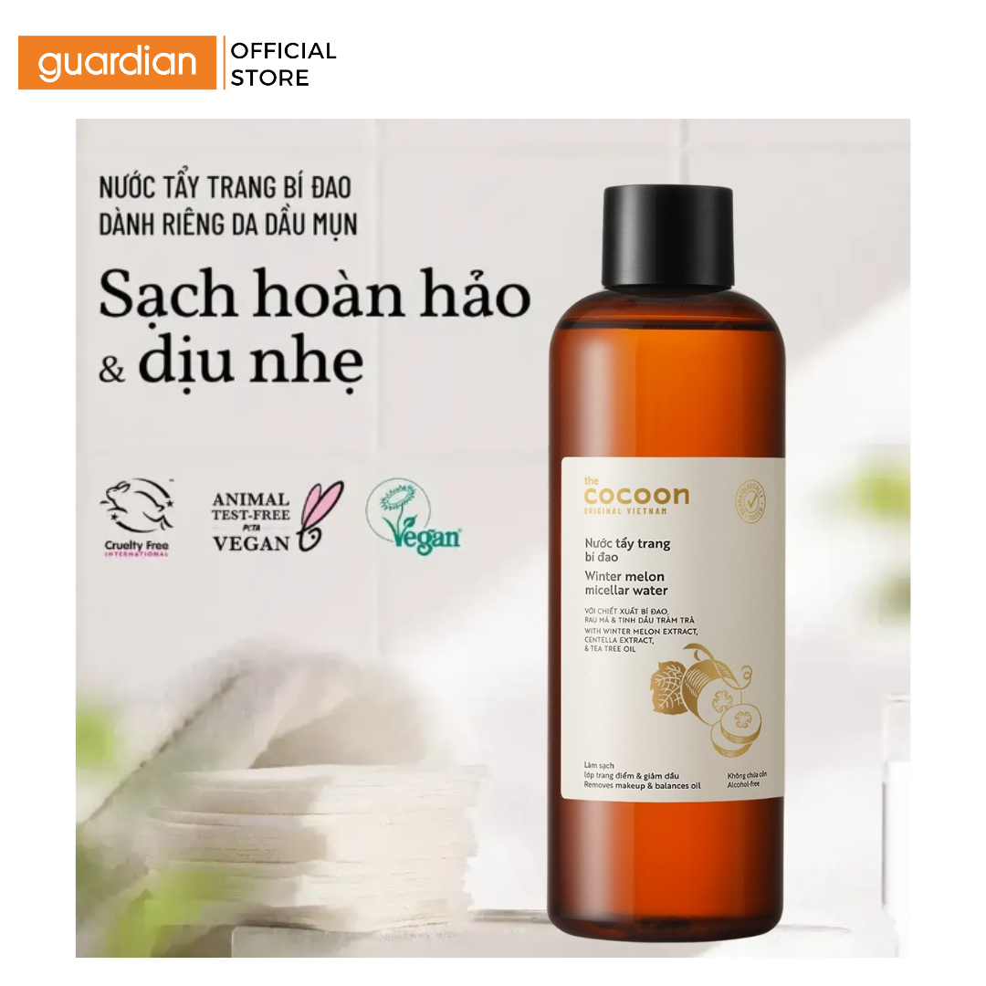 Nước Tẩy Trang Bí Đao Cocoon 500ml