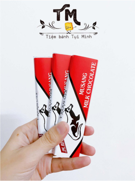 10 Thanh Socala Chồn Tuổi thơ (Socola Musang Milk Chocolate)