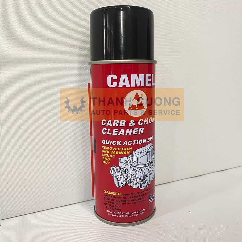 CHAI XỊT VỆ SINH BÉC, HỌNG GA VÀ BÌNH XĂNG CON CAMEL 450ml